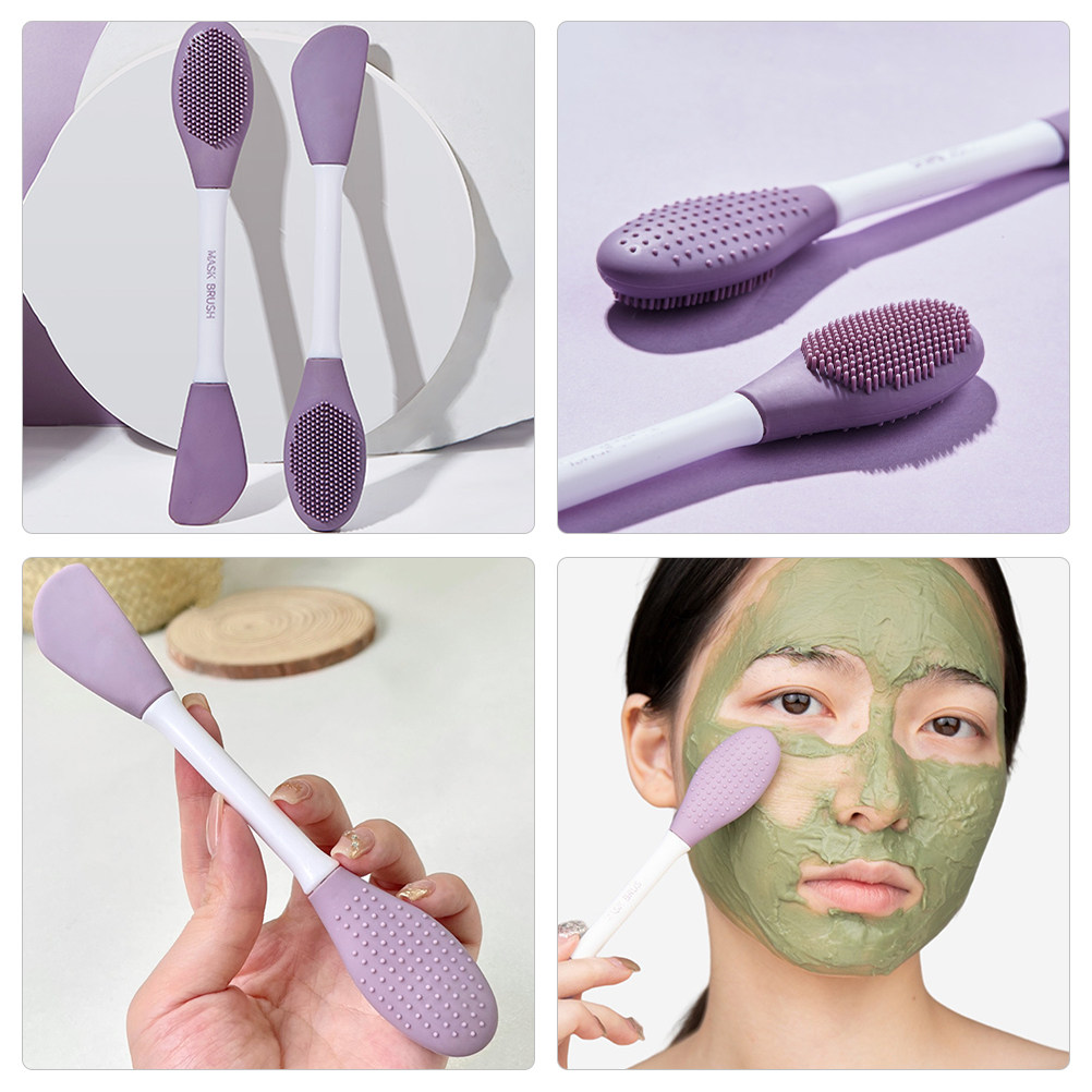 실리콘 마스크 브러시, 양면형, 얼굴용 클렌징 도구,  - Silicone Face Scrubber Electric 리뷰 및 가격