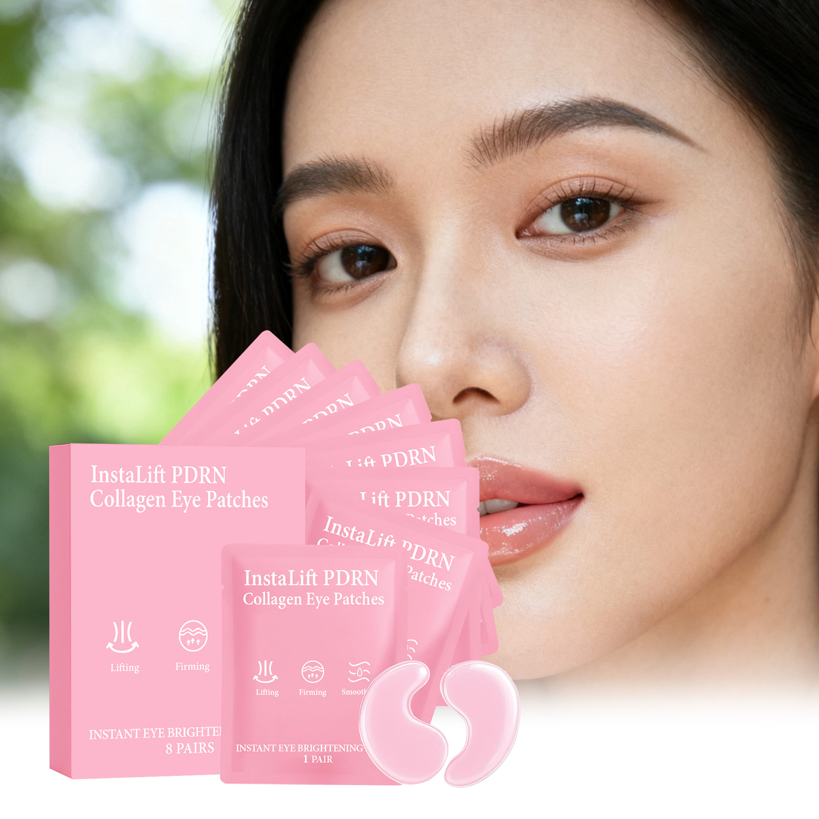 인스탈리프트 PDRN 콜라겐 아이 패치 다크서클 제거  - Collagen Under Eye Patches 리뷰 및 가격
